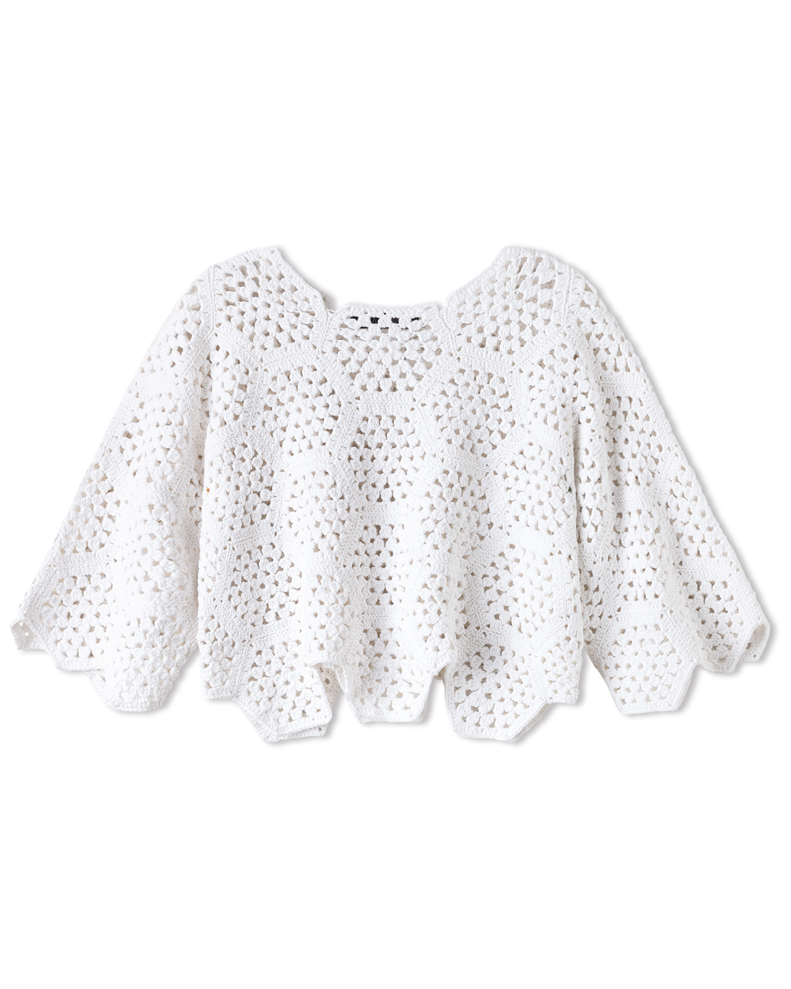 Strickset Gitter-Pulli Aus Setasuri Und Glamour Von Lana Grossa 2 Strickset Gitter-Pulli Aus Setasuri Und Glamour Von Lana Grossa – Bild 2
