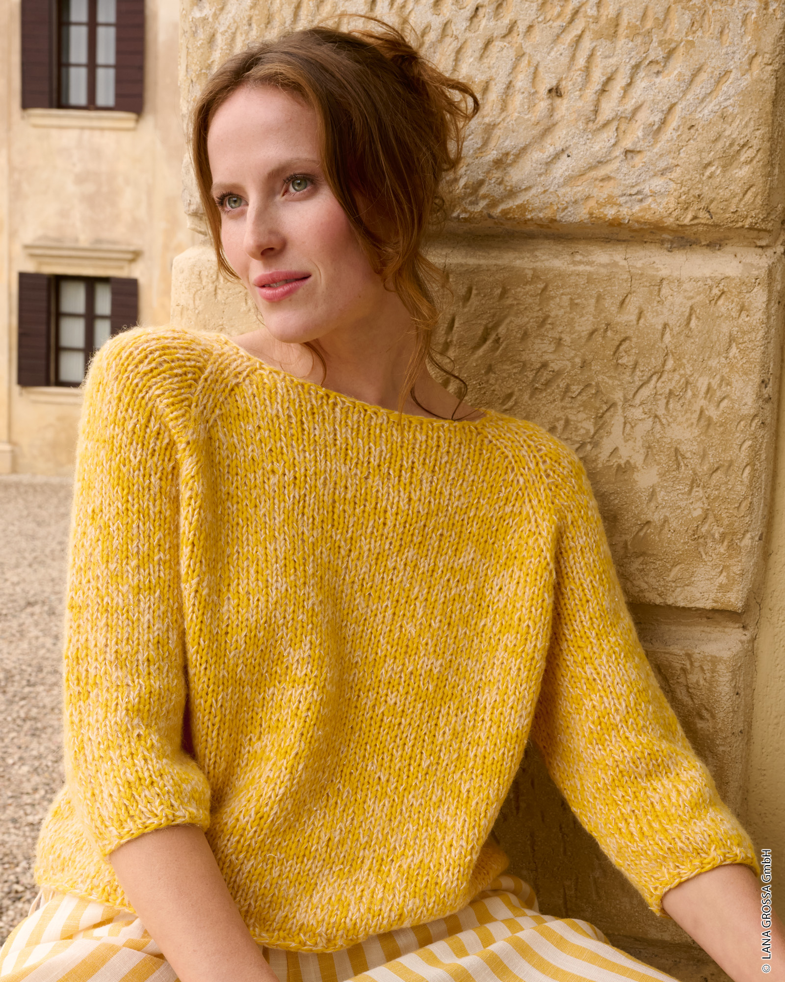 Strickset Kurzarmpulli Aus Summer Softness Und Setasuri Pearls Von Lana Grossa 1 Strickset Kurzarmpulli Aus Summer Softness Und Setasuri Pearls Von Lana Grossa