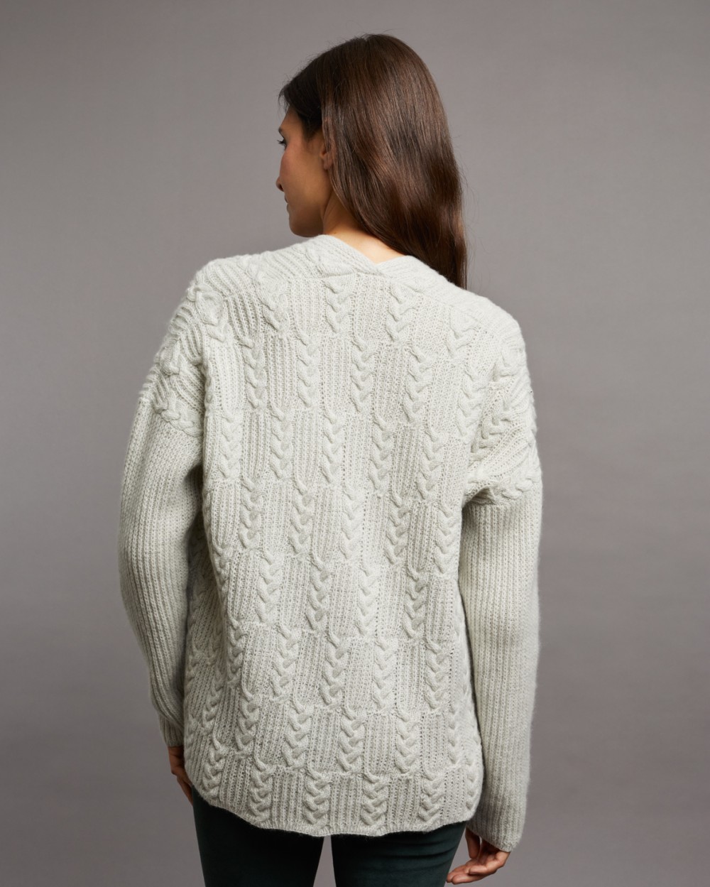 Strickset Jacke Babette Aus Como Cashmere Von Lamana 2 Strickset Jacke Babette Aus Como Cashmere Von Lamana – Bild 2