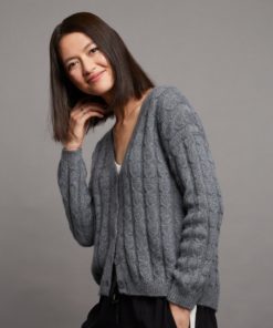 Strickset Jacke Robyn Aus Verona Und Premia Von Lamana 3 Strickset Jacke Robyn Aus Verona Und Premia Von Lamana – Bild 2