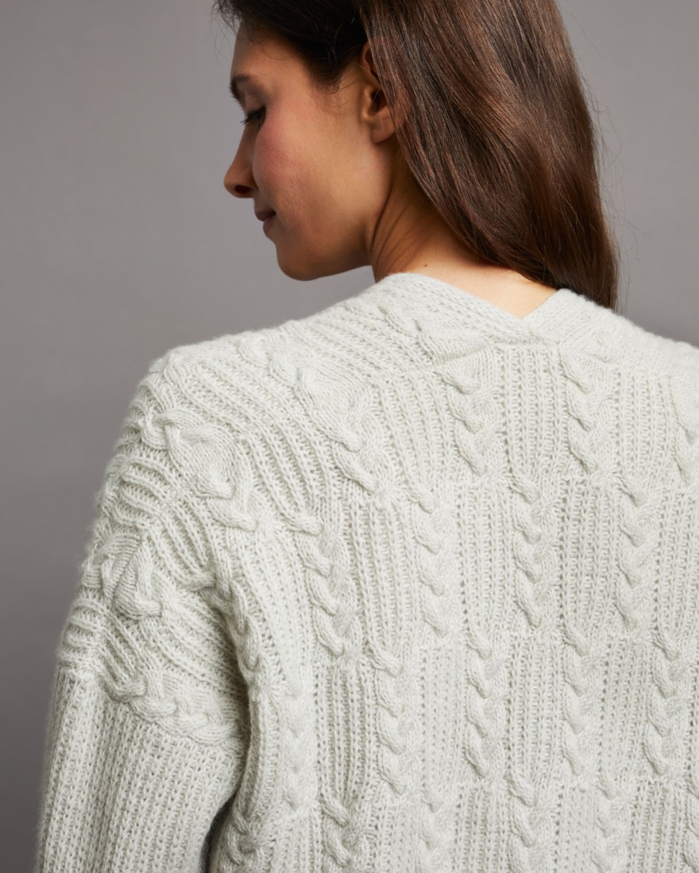 Strickset Jacke Babette Aus Como Cashmere Von Lamana 3 Strickset Jacke Babette Aus Como Cashmere Von Lamana – Bild 3