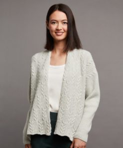 Strickset Jacke Babette aus Como Cashmere von Lamana