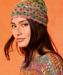 Strickset Kopftuch Im Bogenmuster Aus Gomitolo Alga Von Lana Grossa 3 Strickset Kopftuch Im Bogenmuster Aus Gomitolo Alga Von Lana Grossa – Bild 2