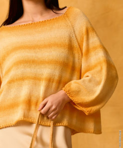 Strickset Top Down Raglan-Pullover Aus Gomitolo Tono Von Lana Grossa 3 Strickset Top Down Raglan-Pullover Aus Gomitolo Tono Von Lana Grossa – Bild 2