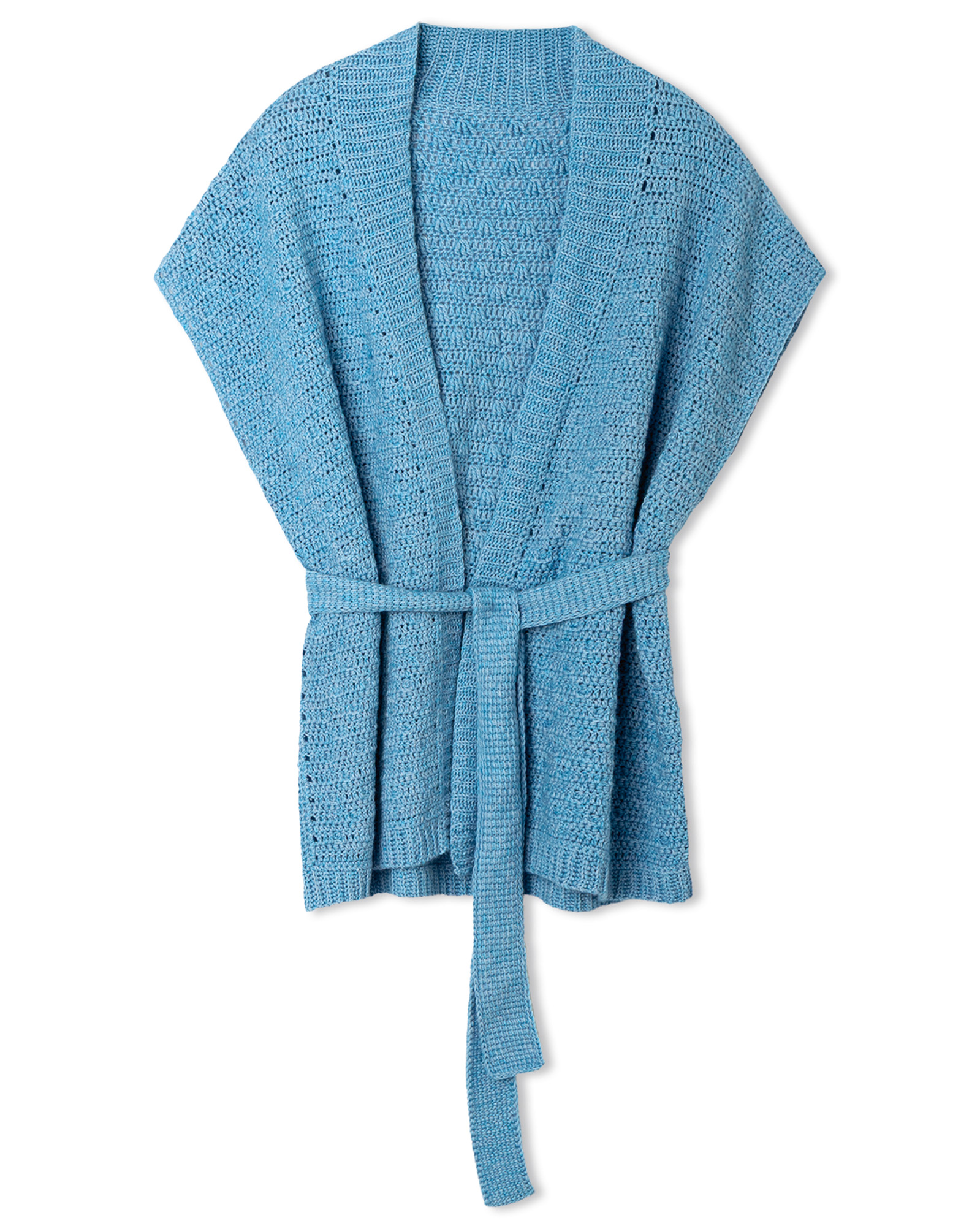 Strickset Weste Im Stäbchenstrukturmuster Aus Ecopuno Von Lana Grossa 2 Strickset Weste Im Stäbchenstrukturmuster Aus Ecopuno Von Lana Grossa – Bild 2