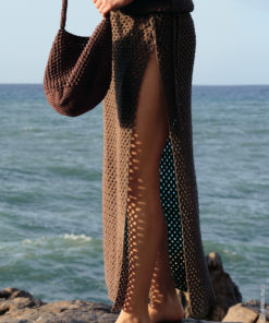 Strickset Rock Im Gittermuster aus Gioia von Lana Grossa