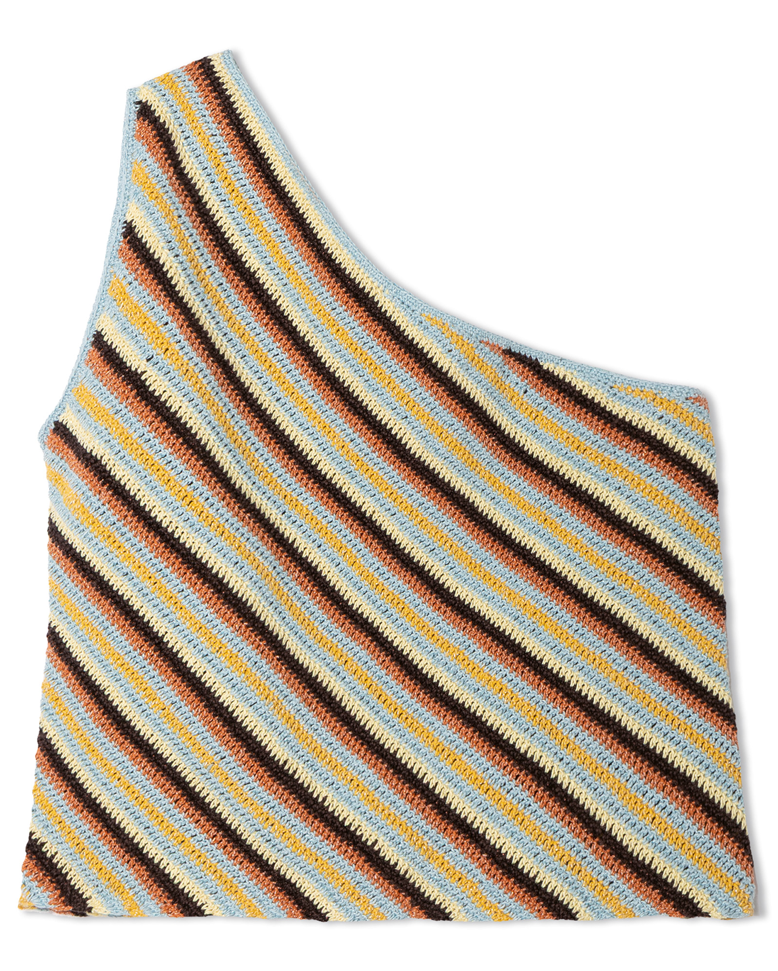 Strickset Asymmetrisches Top In Stäbchen Und Streifen Aus Filo Lurex Von Lana Grossa 2 Strickset Asymmetrisches Top In Stäbchen Und Streifen Aus Filo Lurex Von Lana Grossa – Bild 2