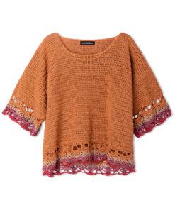 Strickset Pullover In Stäbchen Mit Bordüren Im Ananasmuster Aus Diversa Von Lana Grossa 4 Strickset Pullover In Stäbchen Mit Bordüren Im Ananasmuster Aus Diversa Von Lana Grossa – Bild 2