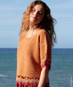 Strickset Pullover In Stäbchen Mit Bordüren Im Ananasmuster Aus Diversa Von Lana Grossa 5 Strickset Pullover In Stäbchen Mit Bordüren Im Ananasmuster Aus Diversa Von Lana Grossa – Bild 3