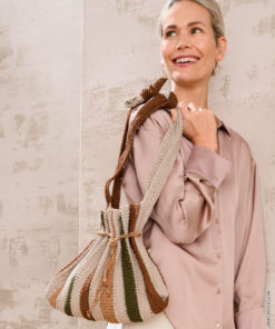 Strickset Faltenbeutel aus The Core von Lana Grossa