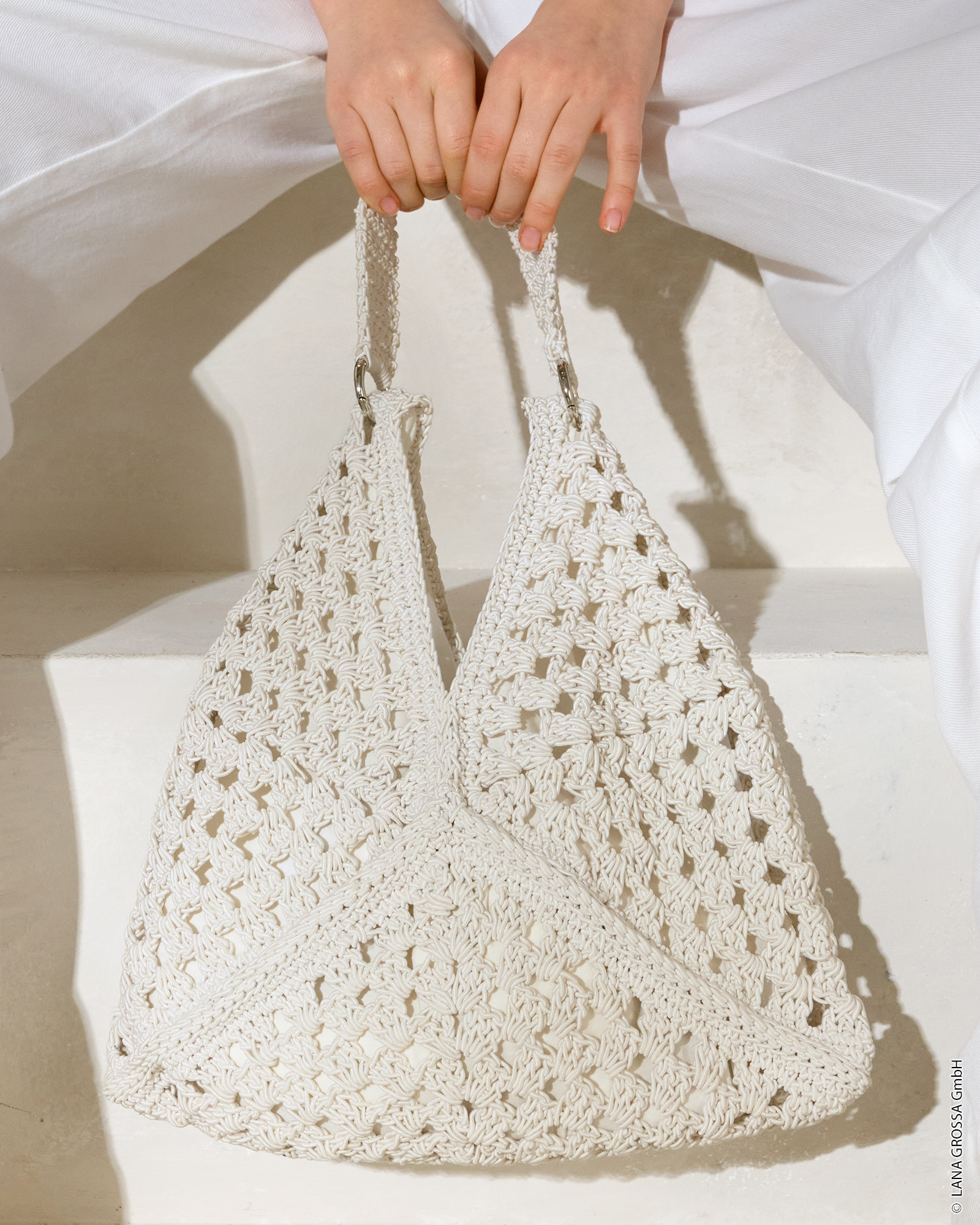 Strickset Grannysquare Tasche Aus The Core Von Lana Grossa 2 Strickset Grannysquare Tasche Aus The Core Von Lana Grossa – Bild 2