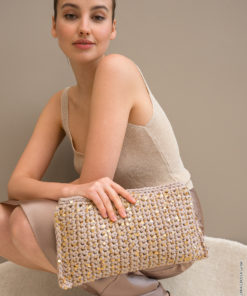 Strickset Clutch Aus The Tube Und Cosmo Von Lana Grossa 3 Strickset Clutch Aus The Tube Und Cosmo Von Lana Grossa – Bild 2