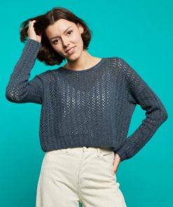 Strickset Pullover Joleen Aus Verona Und Modena Von Lamana 5 Strickset Pullover Joleen Aus Verona Und Modena Von Lamana – Bild 2
