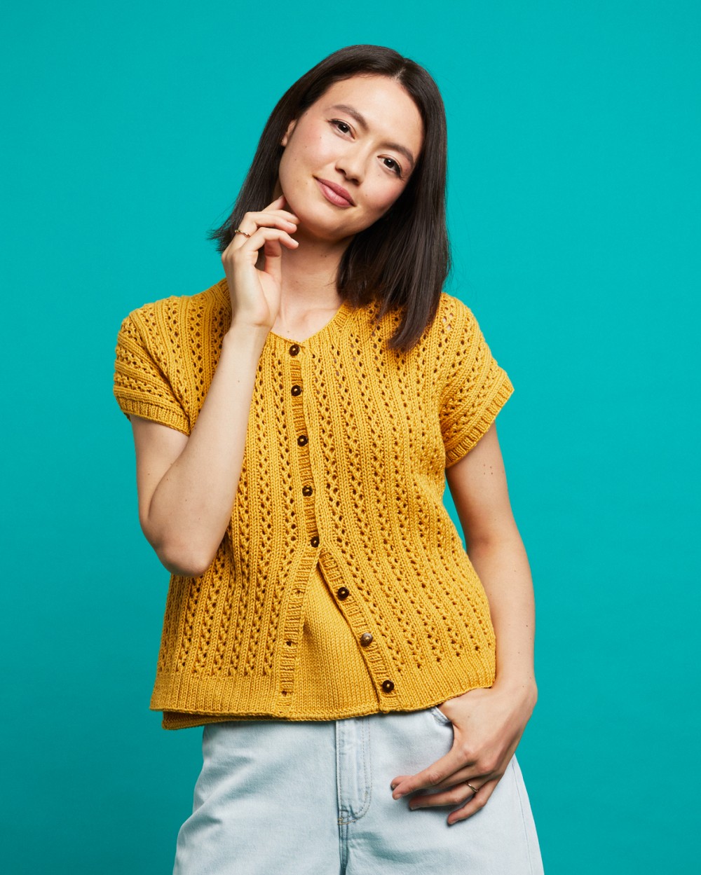 Strickset Weste Amelia Aus Cosma Von Lamana 1 Strickset Weste Amelia Aus Cosma Von Lamana