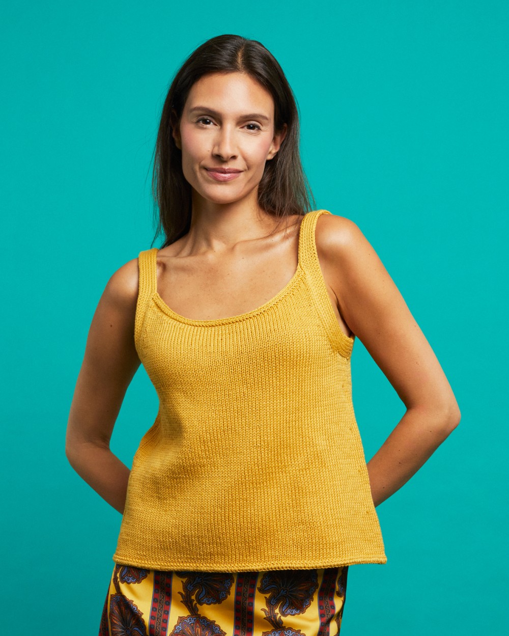 Strickset Top April Aus Cosma Von Lamana 3 Strickset Top April Aus Cosma Von Lamana – Bild 3