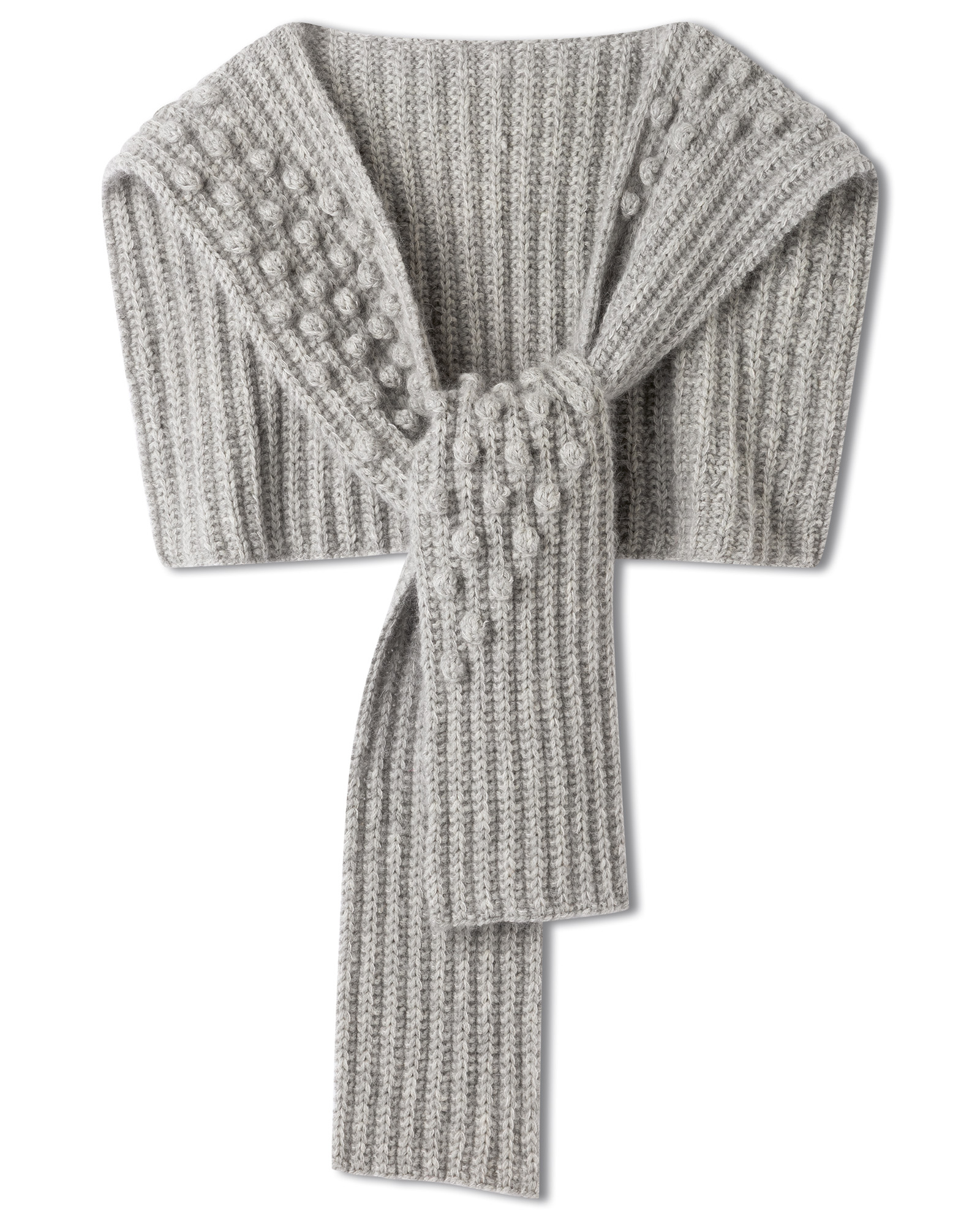 Strickset Kragenschal Aus Cool Merino Und Silkhair Von Lana Grossa 2 Strickset Kragenschal Aus Cool Merino Und Silkhair Von Lana Grossa – Bild 2