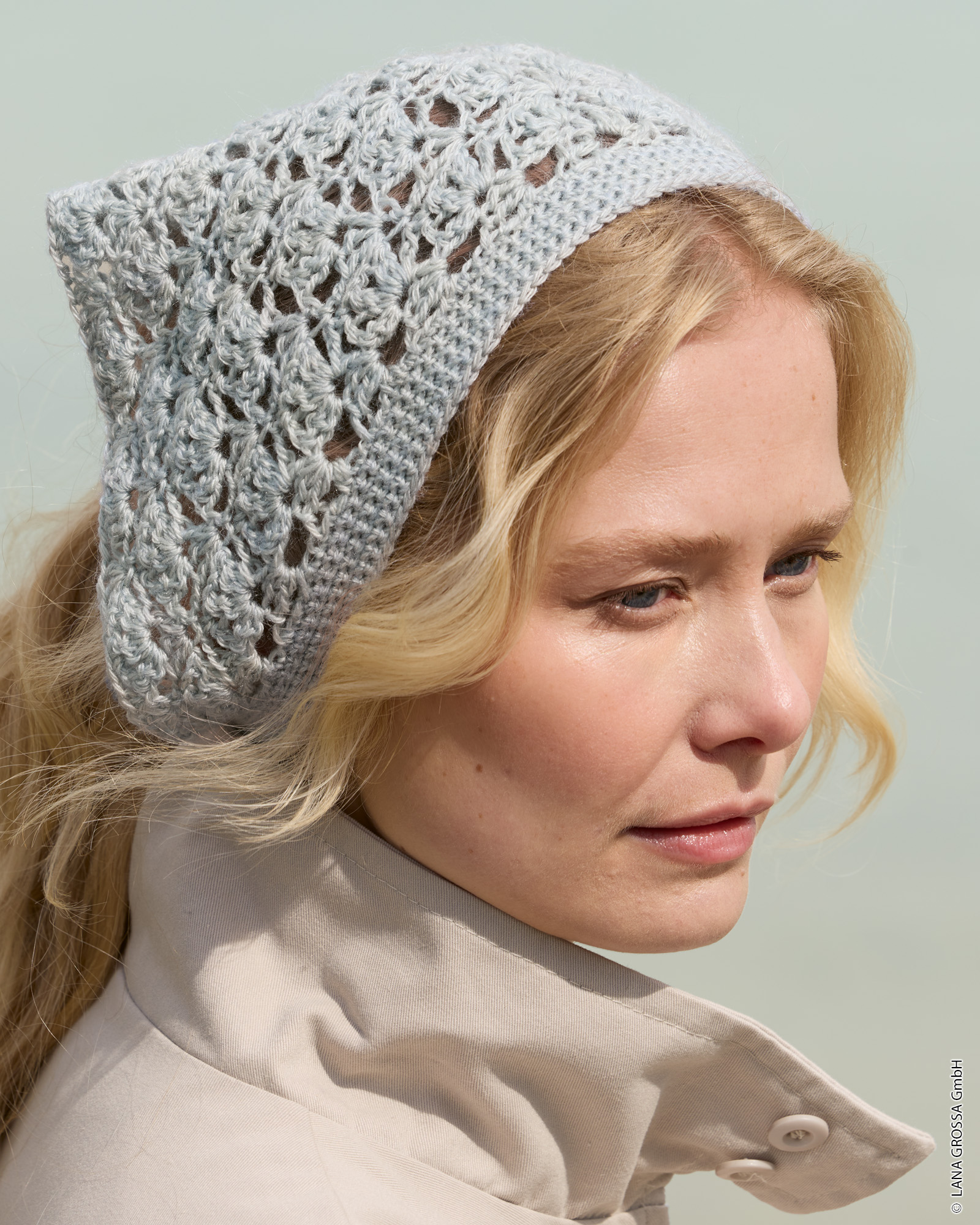 Strickset Kopftuch Mit Bändern Aus Brigitte Silkdream Von Lana Grossa 1 Strickset Kopftuch Mit Bändern Aus Brigitte Silkdream Von Lana Grossa