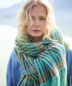 Strickset Schal Aus Farfalla Und Cool Merino Von Lana Grossa 5 Strickset Schal Aus Farfalla Und Cool Merino Von Lana Grossa – Bild 3