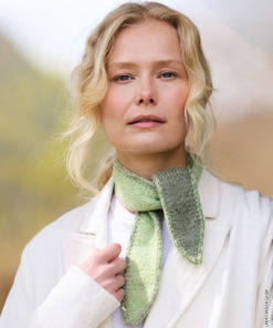 Strickset Halstuch Im Double-face-muster aus Cashmere 16 Fine von Lana Grossa