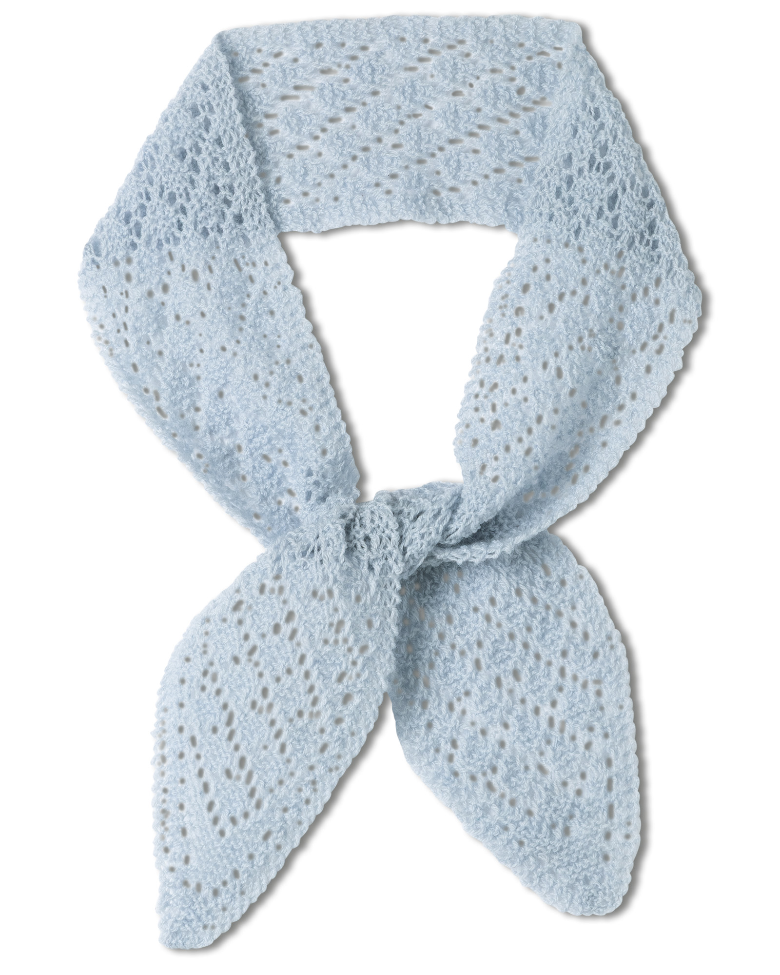 Strickset Schal Im Diamanten-Lochmuster Aus Cool Wool Lace Von Lana Grossa 2 Strickset Schal Im Diamanten-Lochmuster Aus Cool Wool Lace Von Lana Grossa – Bild 2