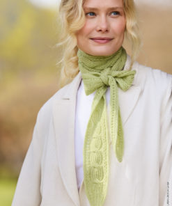 Strickset Tuch Mit Zopf aus Cool Wool Lace von Lana Grossa