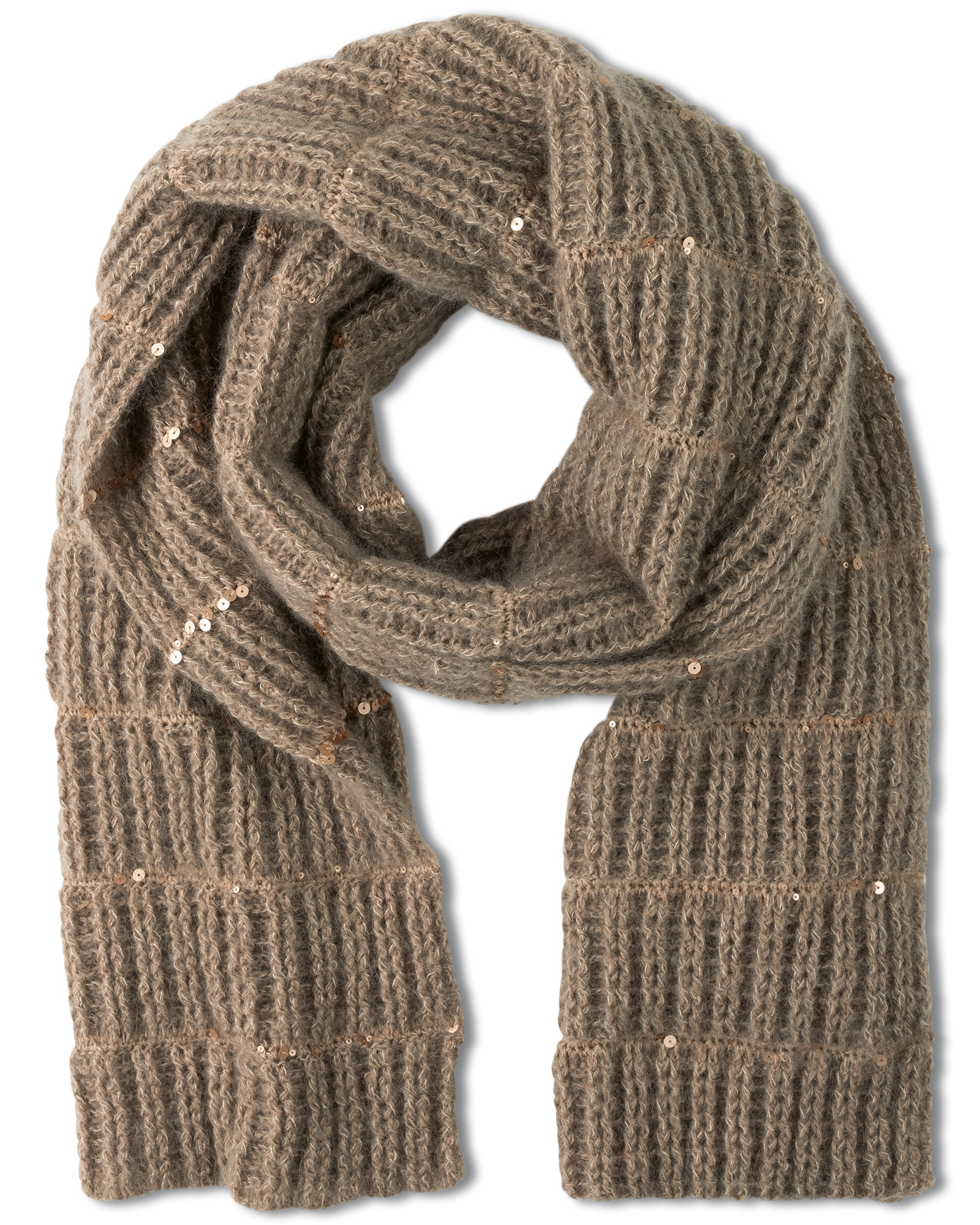 Strickset Schal Mit Relief-Stäbchen Aus Cool Wool Lace, Silkhair Und Cosmo Von Lana Grossa 2 Strickset Schal Mit Relief-Stäbchen Aus Cool Wool Lace, Silkhair Und Cosmo Von Lana Grossa – Bild 2