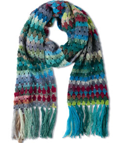 Strickset Stola  Mit Fransen Aus Farfalla Von Lana Grossa – Bild 2