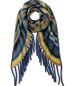 Strickset Stola Im Webmuster Aus Farfalla Und Cool Merino Von Lana Grossa – Bild 2