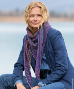 Strickset Dreieckstuch aus Colorissimo und Ecopuno von Lana Grossa