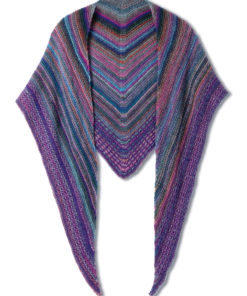 Strickset Dreieckstuch Aus Colorissimo Und Ecopuno Von Lana Grossa 3 Strickset Dreieckstuch Aus Colorissimo Und Ecopuno Von Lana Grossa – Bild 2