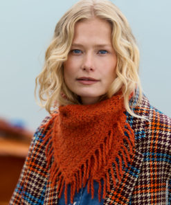 Strickset Kragen aus Ecopuno und Setasuri von Lana Grossa