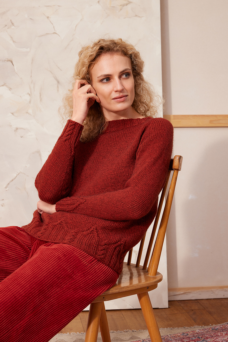 Strickset Pullover Aus Yak Von Lang Yarns 1 Strickset Pullover Aus Yak Von Lang Yarns