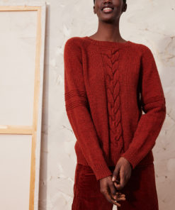 Strickset Pullover ohne Rauten aus Yak von Lang Yarns