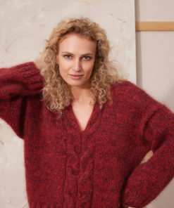 Strickset Pullover Aus Mohair Luxe Von Lang Yarns 3 Strickset Pullover Aus Mohair Luxe Von Lang Yarns – Bild 2
