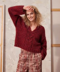 Strickset Pullover aus Mohair Luxe von Lang Yarns