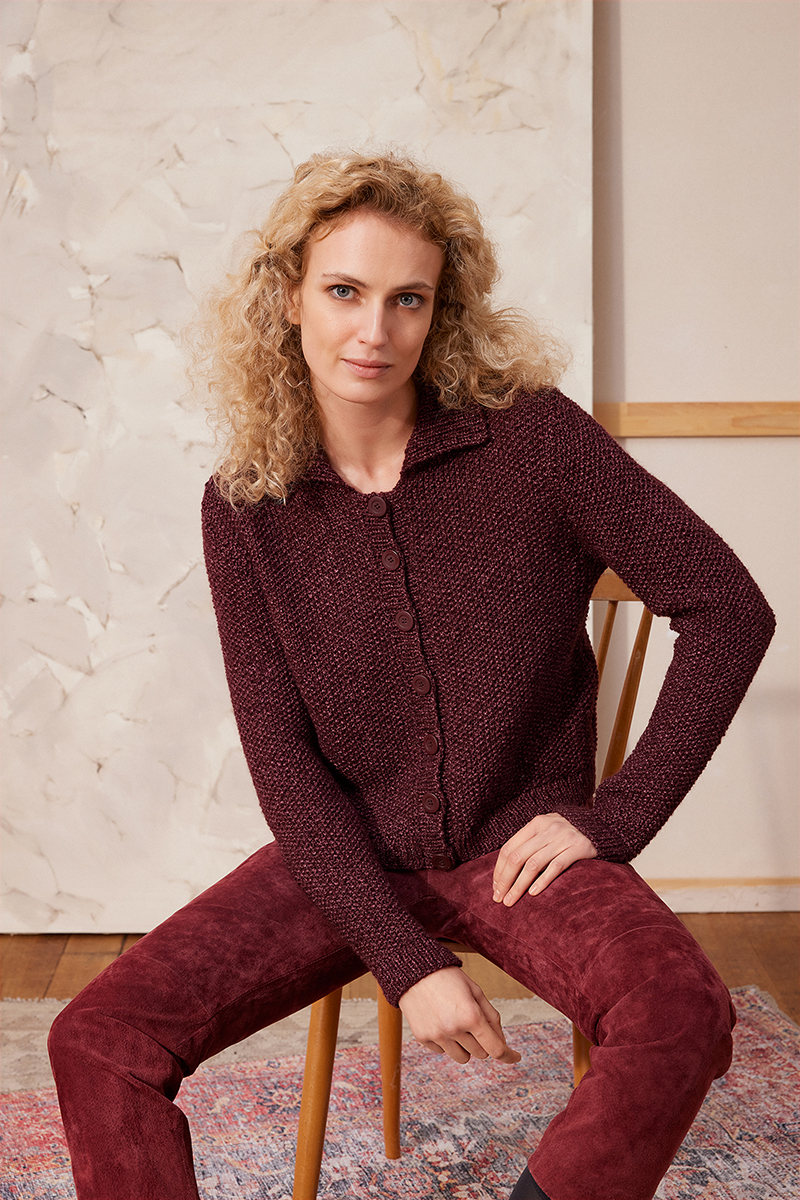 Strickset Jacke Aus Luma Von Lang Yarns 1 Strickset Jacke Aus Luma Von Lang Yarns