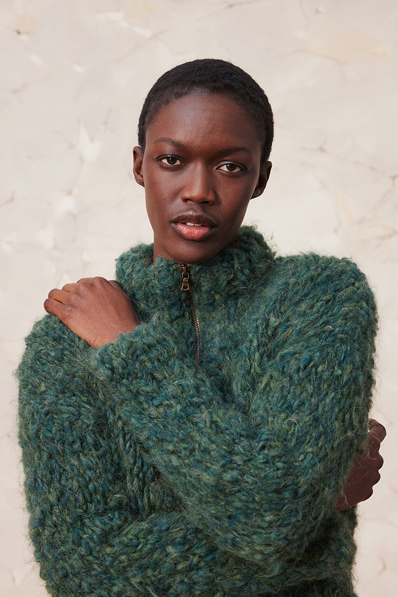 Strickset Jacke Aus Shirley Von Lang Yarns 2 Strickset Jacke Aus Shirley Von Lang Yarns – Bild 2