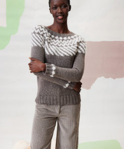 Strickset Pullover aus Yak und Avalon von Lang Yarns