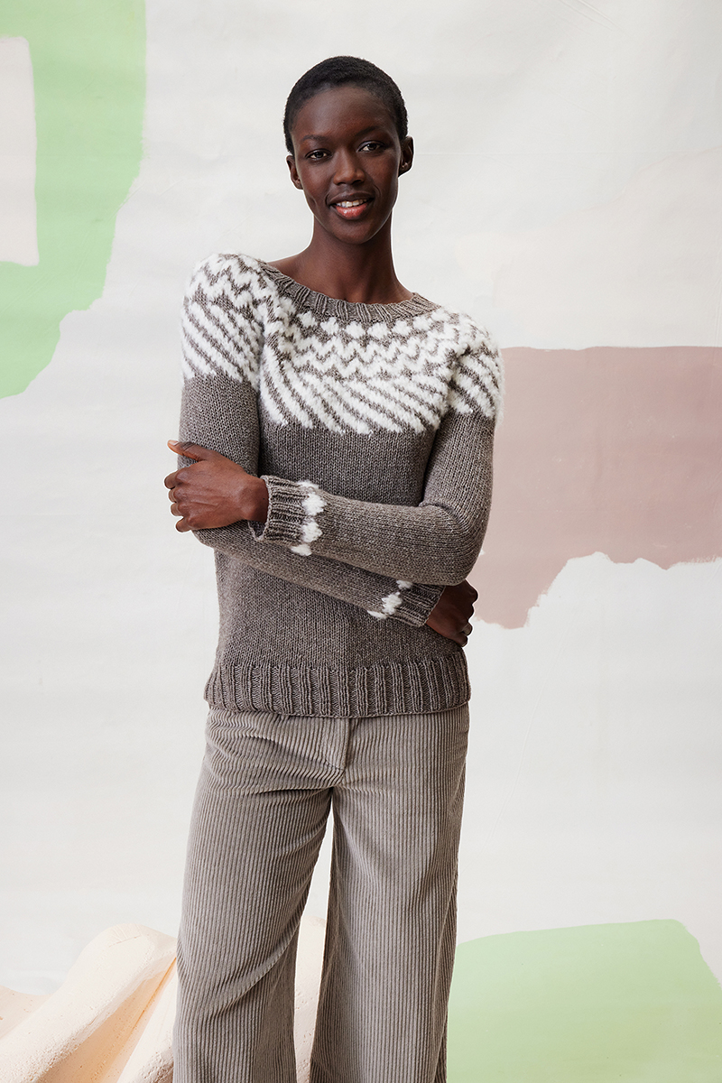 Strickset Pullover Aus Yak Und Avalon Von Lang Yarns 1 Strickset Pullover Aus Yak Und Avalon Von Lang Yarns