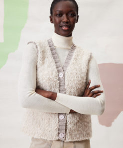 Strickset Gilet aus Shirley von Lang Yarns