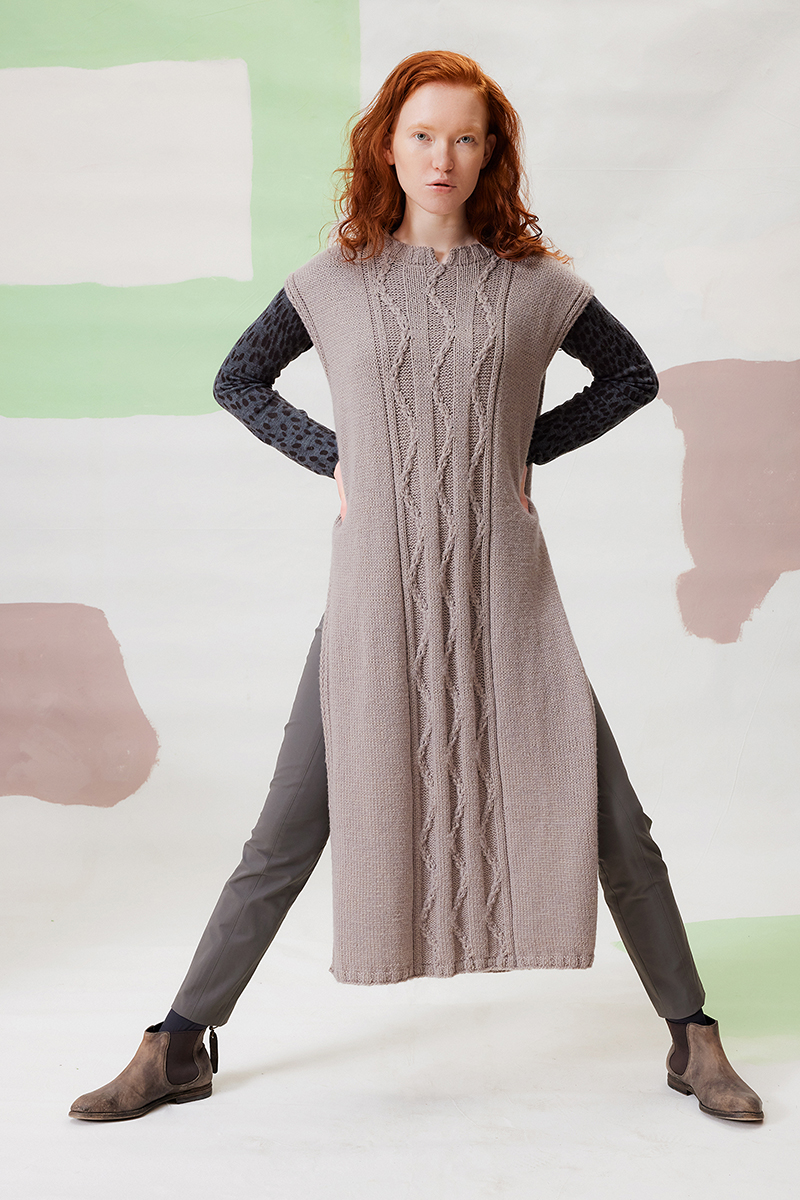 Strickset Tunika Aus Merino 200 Bebe Und Cashmere Dreams Von Lang Yarns 2 Strickset Tunika Aus Merino 200 Bebe Und Cashmere Dreams Von Lang Yarns – Bild 2