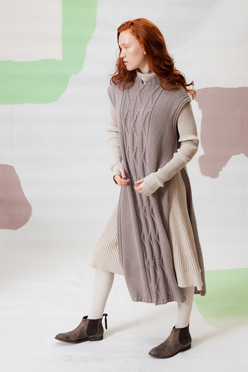 Strickset Tunika Aus Merino 200 Bebe Und Cashmere Dreams Von Lang Yarns 4 Strickset Tunika Aus Merino 200 Bebe Und Cashmere Dreams Von Lang Yarns – Bild 4