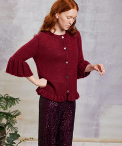 Strickset Jacke Volants aus Mohair 21 von Lang Yarns