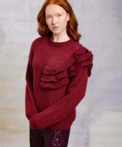 Strickset Pullover mit Volants aus Mohair 21 von Lang Yarns