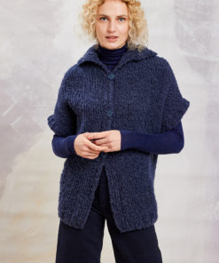 Strickset Weste ohne Ärmel aus Phoenix von Lang Yarns