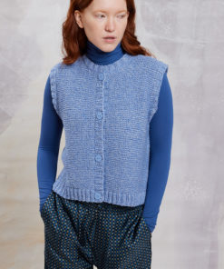 Strickset Weste aus Luma von Lang Yarns