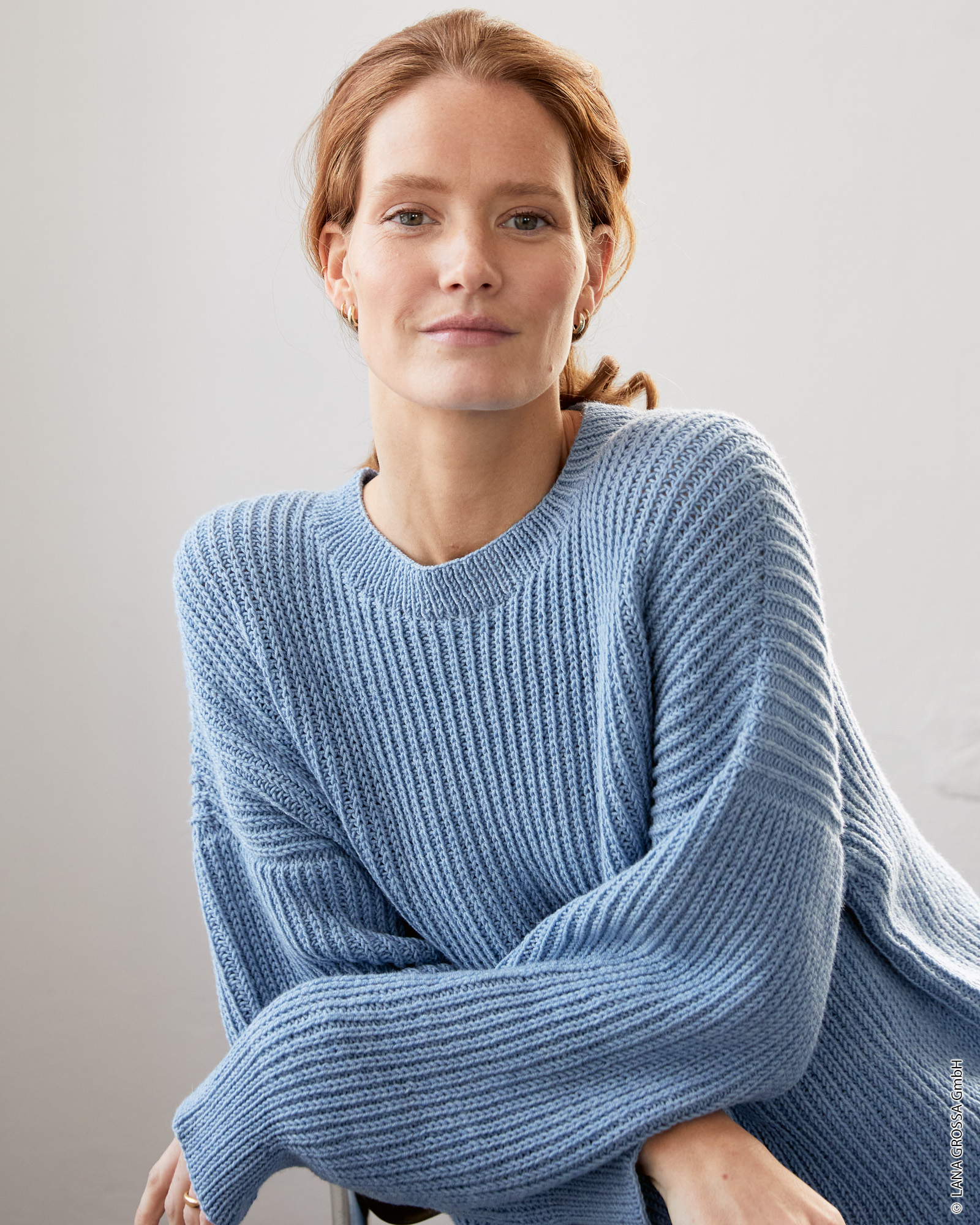 Strickset Pullover Marta Iii Aus Cool Wool Von Lana Grossa 3 Strickset Pullover Marta Iii Aus Cool Wool Von Lana Grossa – Bild 3