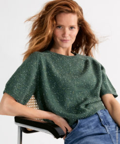 Strickset Shirt Hedda Iv aus Cool Wool Dots von Lana Grossa