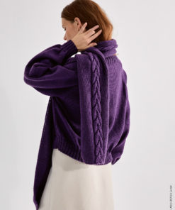 Strickset Schal aus Cool Wool von Lana Grossa