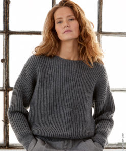 Strickset Pullover Marta I aus Cool Wool Big Mélange von Lana Grossa